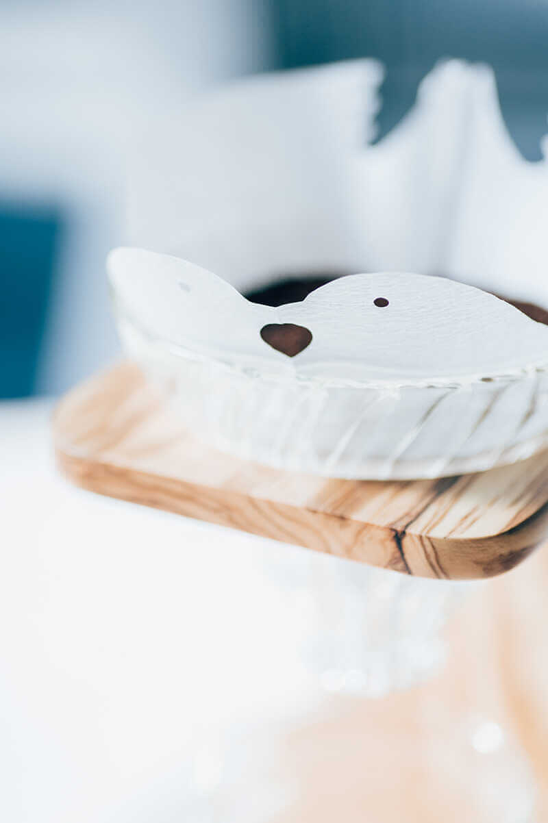 Hario V60 filtros love bird