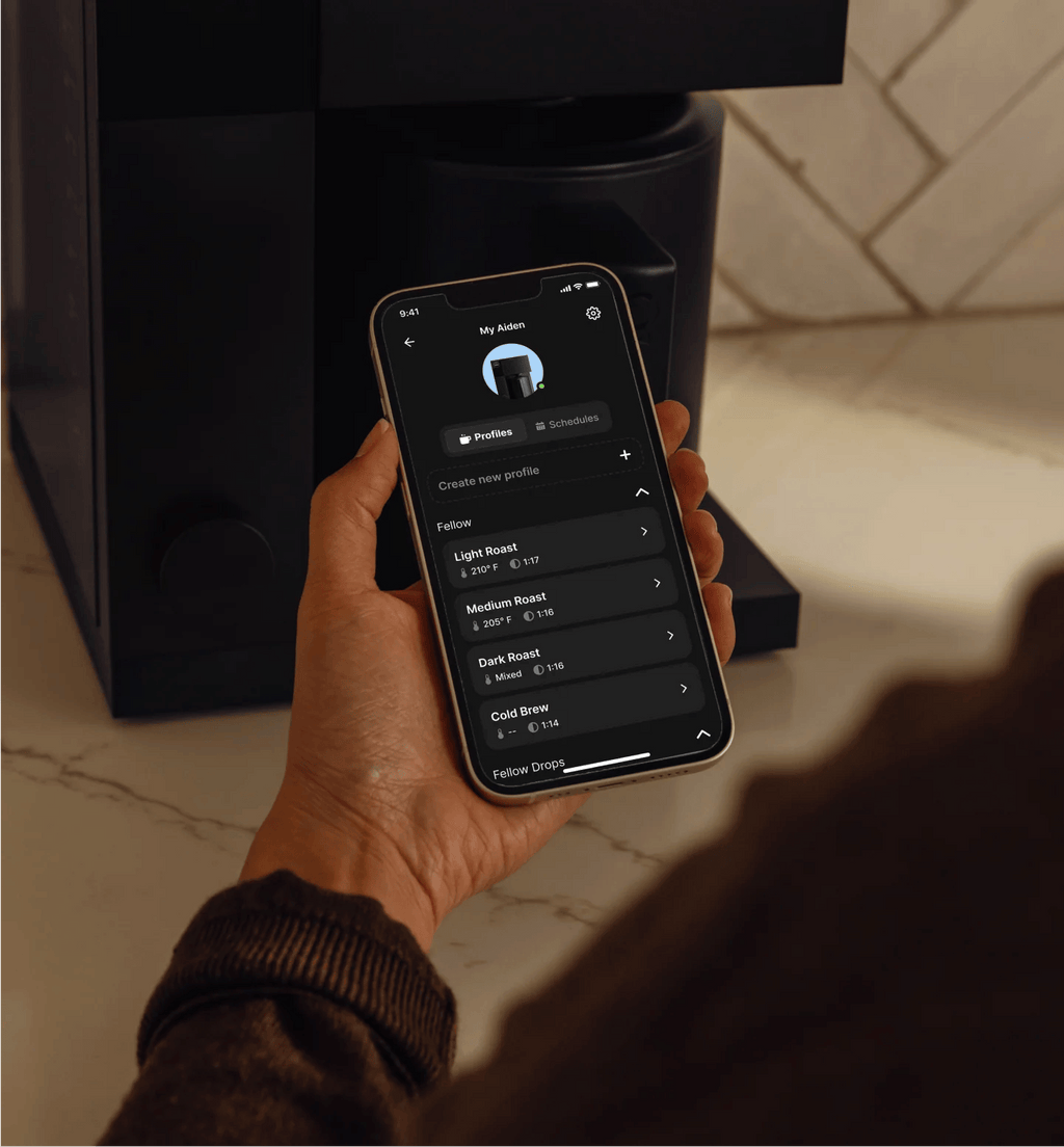 Fellow cafetera Aiden