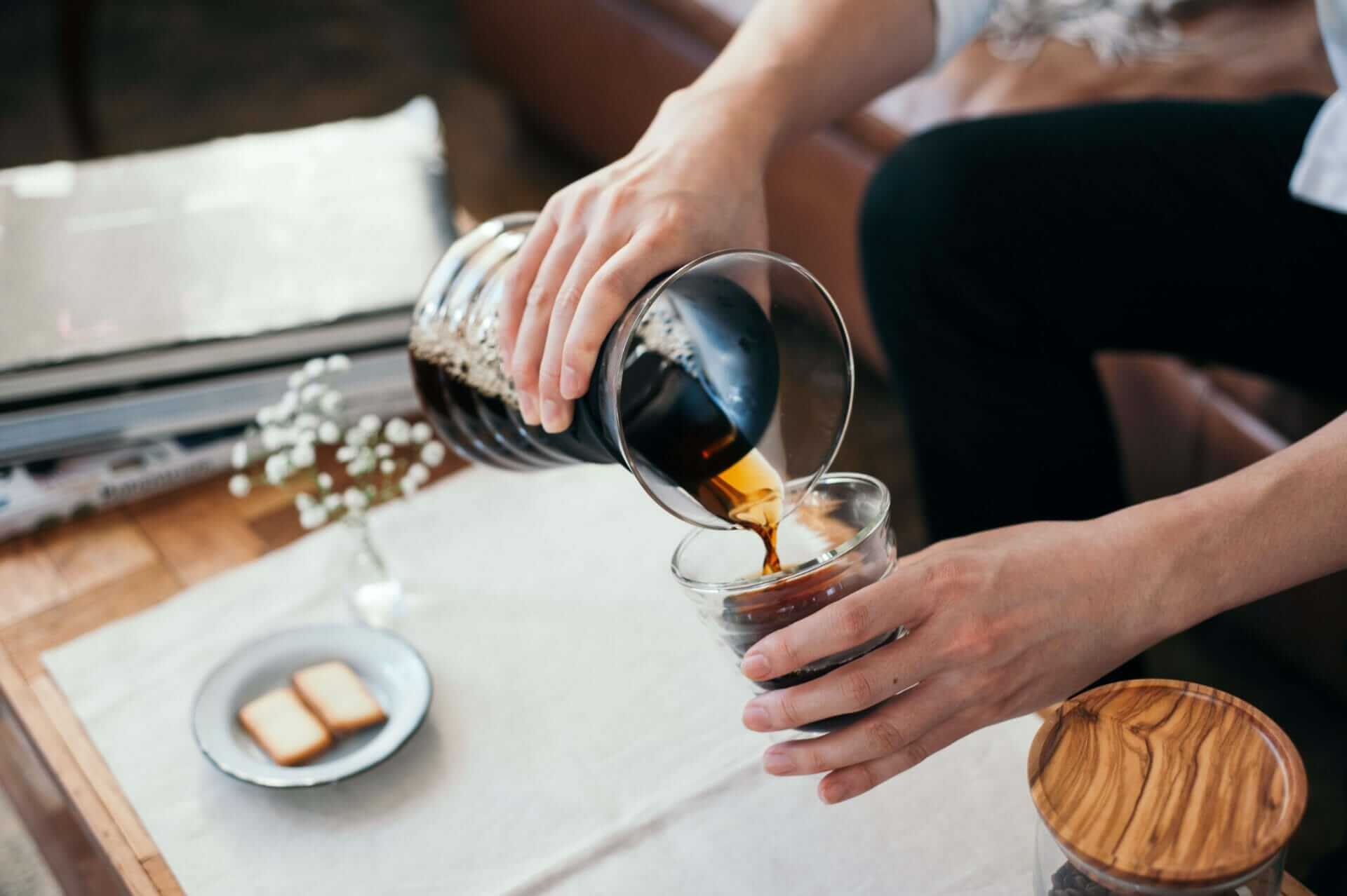 Hario V60 con decantador