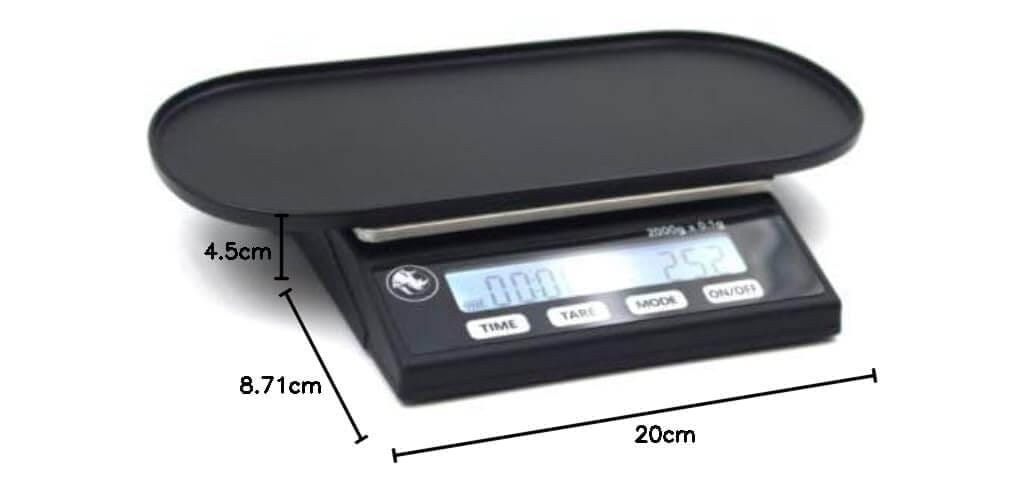 Rhino báscula Stealth Espresso