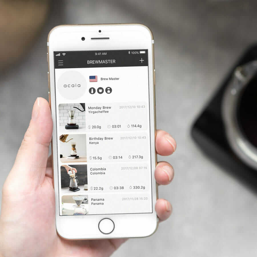 Acaia báscula Pearl