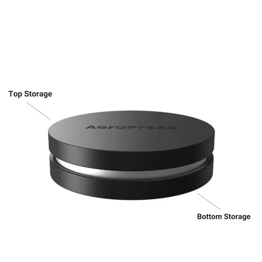 AeroPress porta filtros de viaje