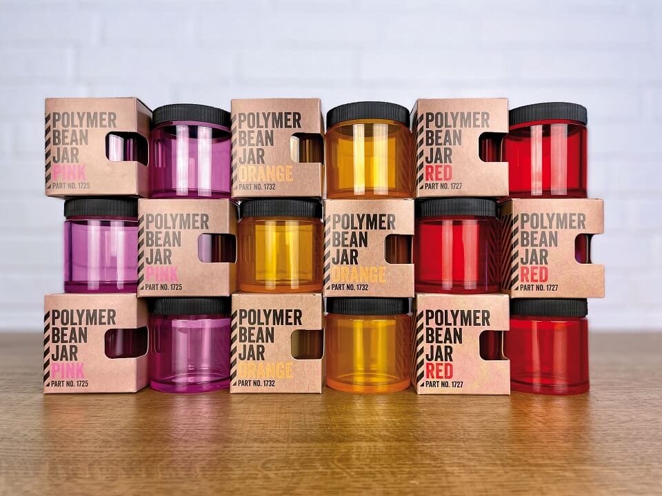 Comandante recipiente polímero colores