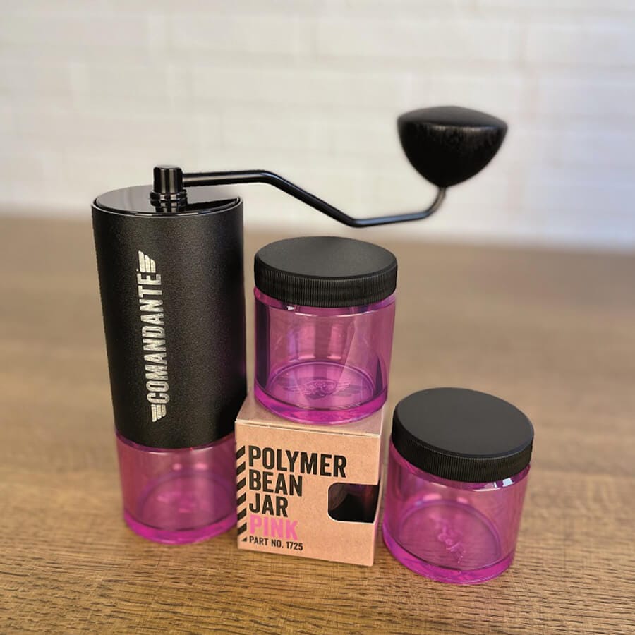 Comandante recipiente polímero colores