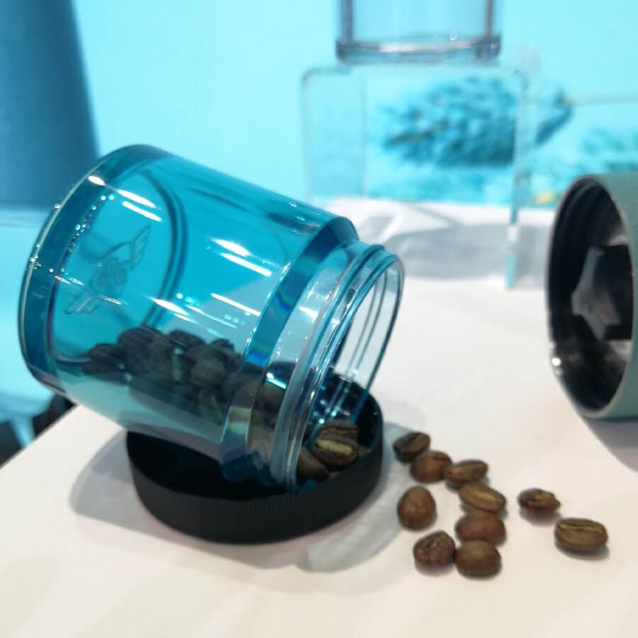 Comandante recipiente polímero colores