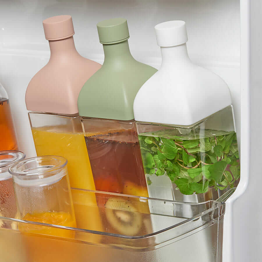 Botella de té helado