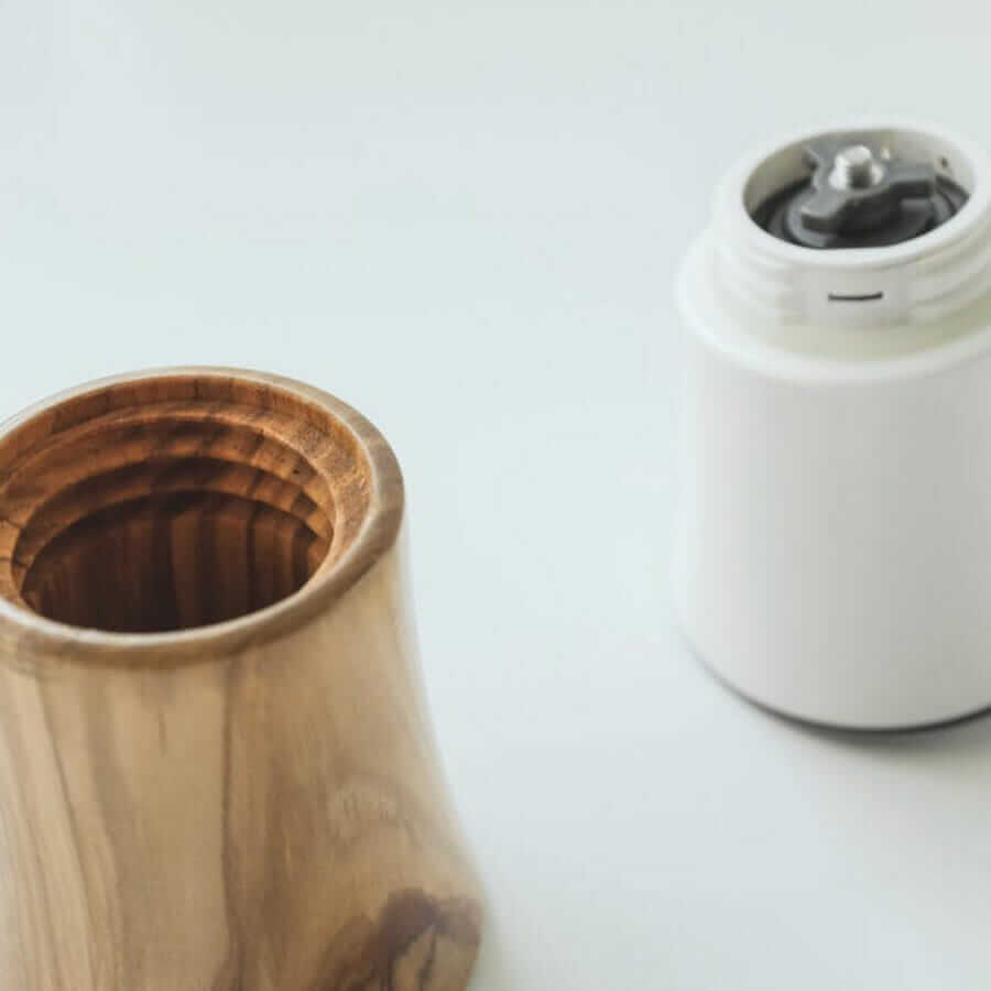 Molino cerámica y madera