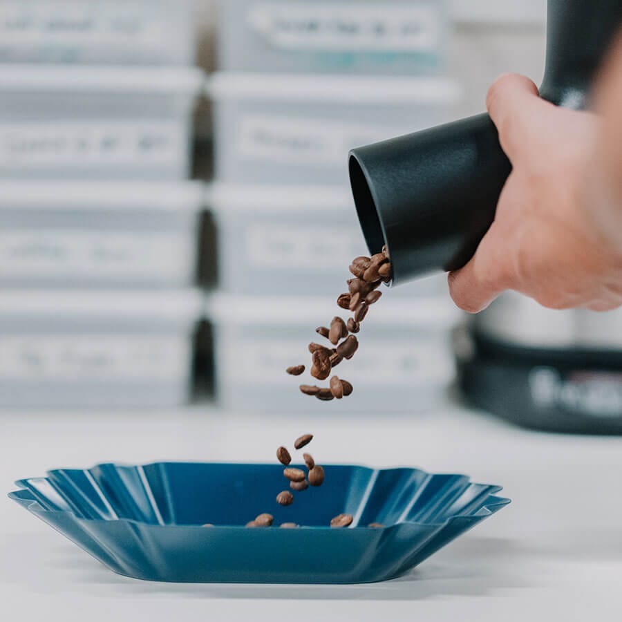 Rhino pala granos de café