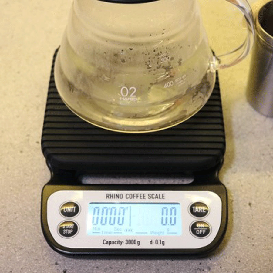 Rhino báscula brewing