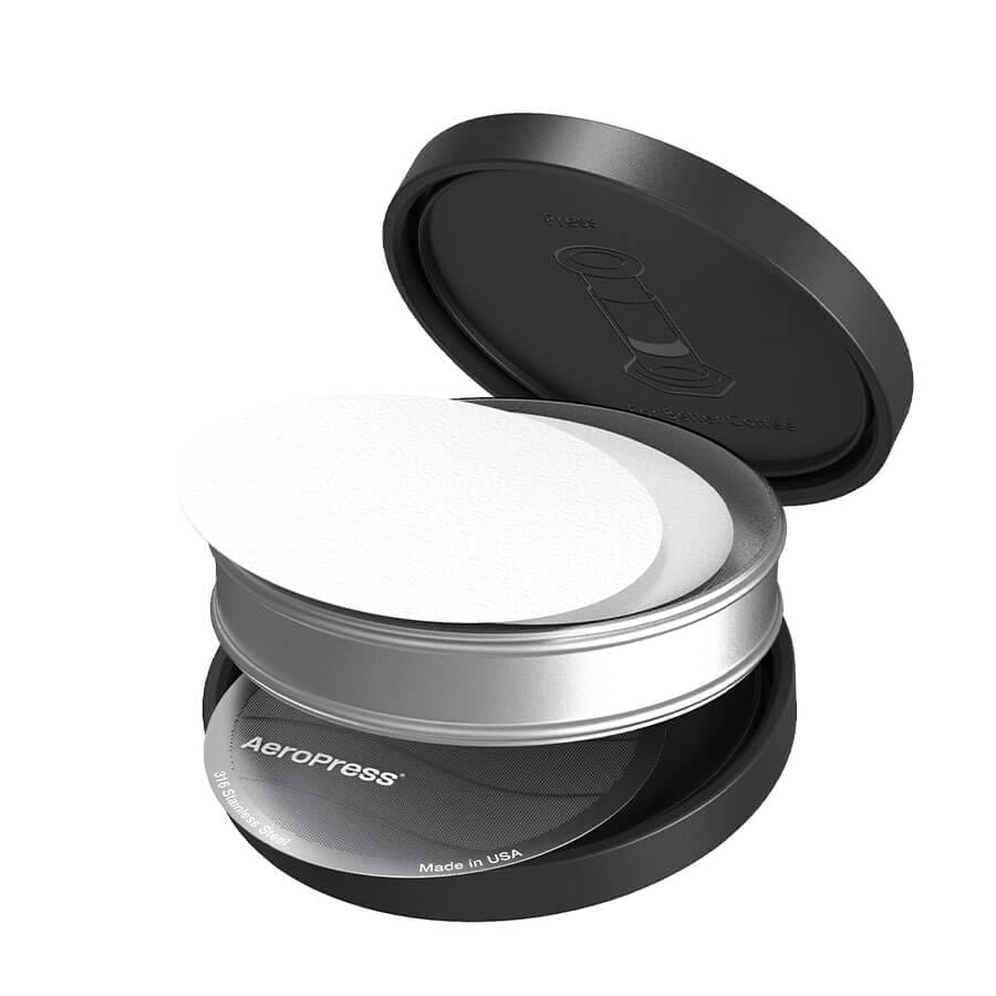 AeroPress porta filtros de viaje