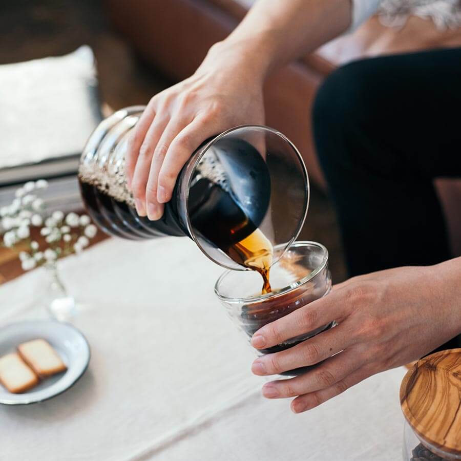 Hario V60 con decantador