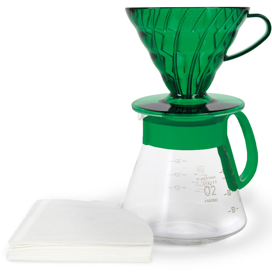 Hario V60 Dripper & Server Set colores – Profesional