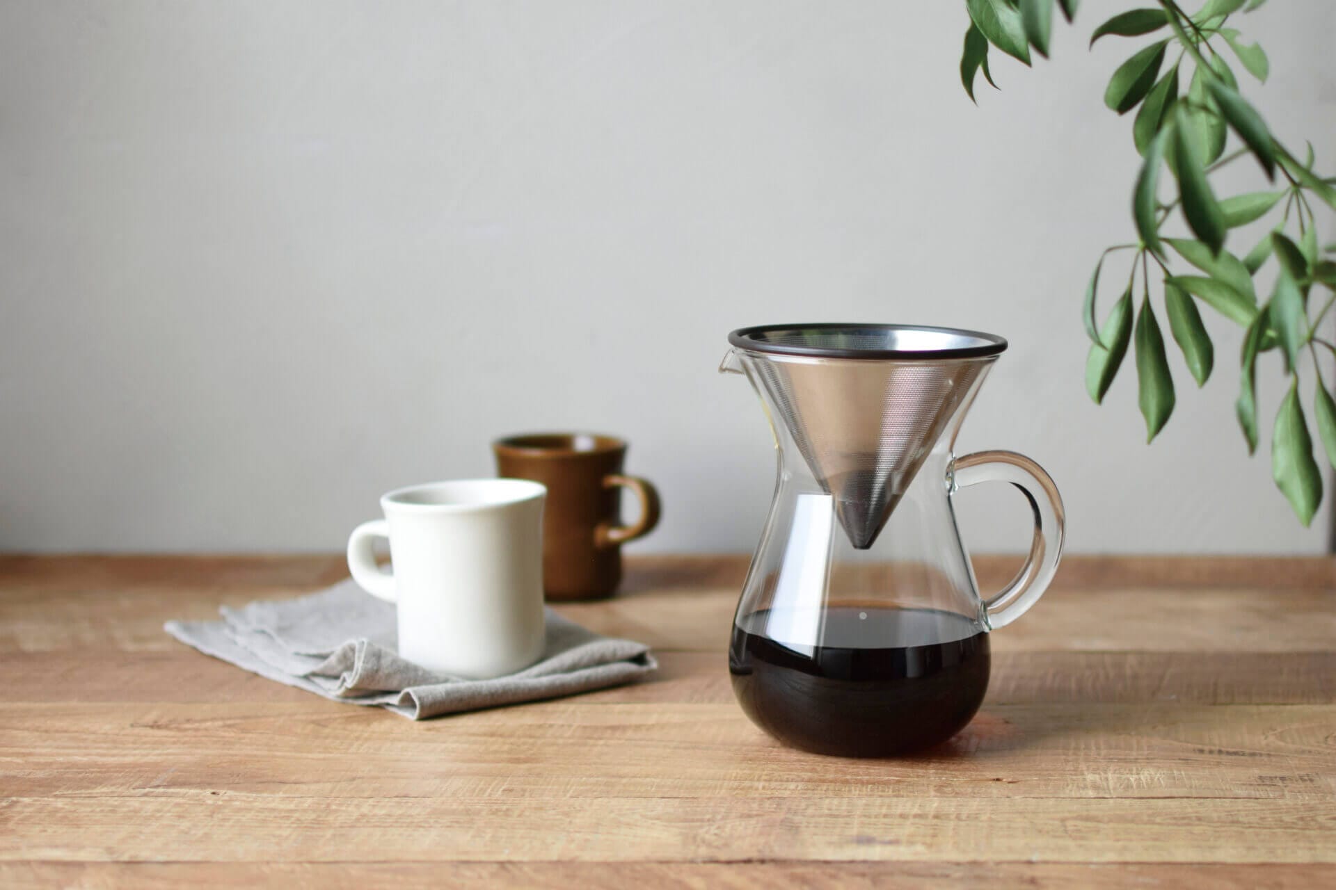 Kinto set filtro metálico