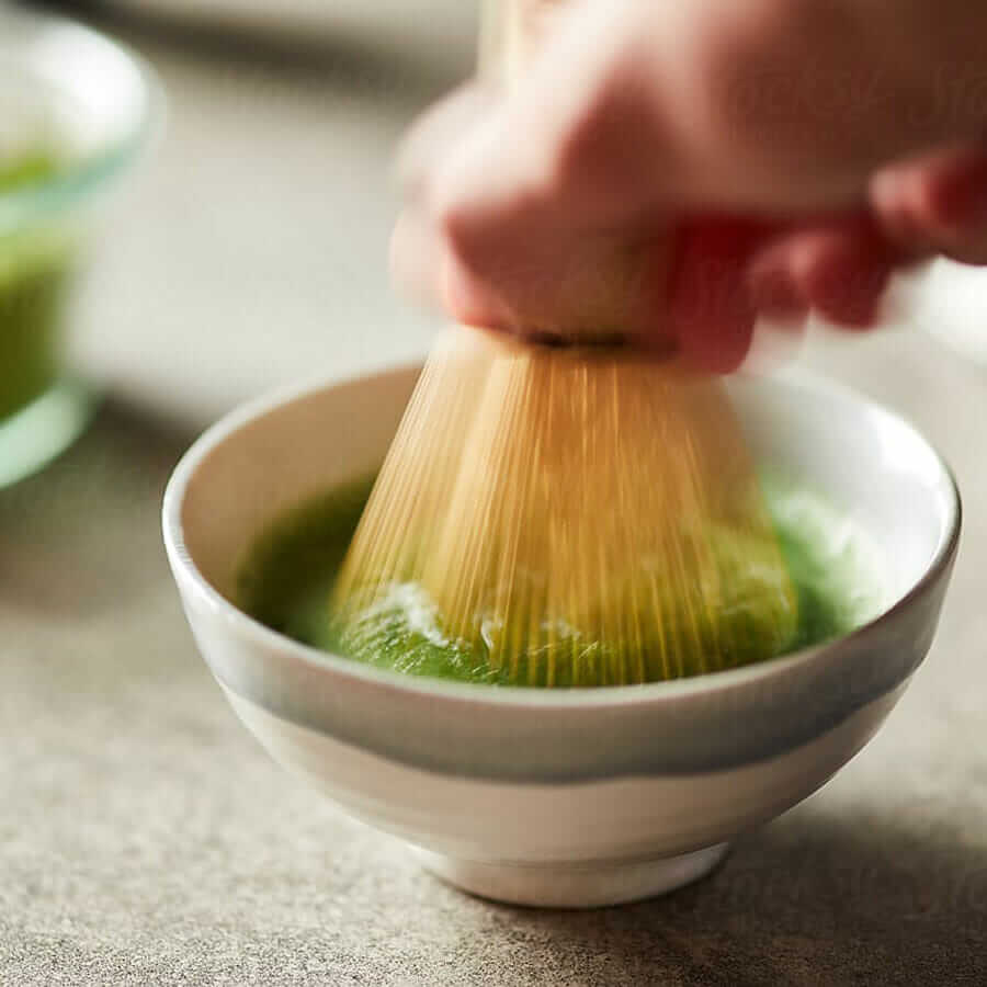 Batidor bambú matcha