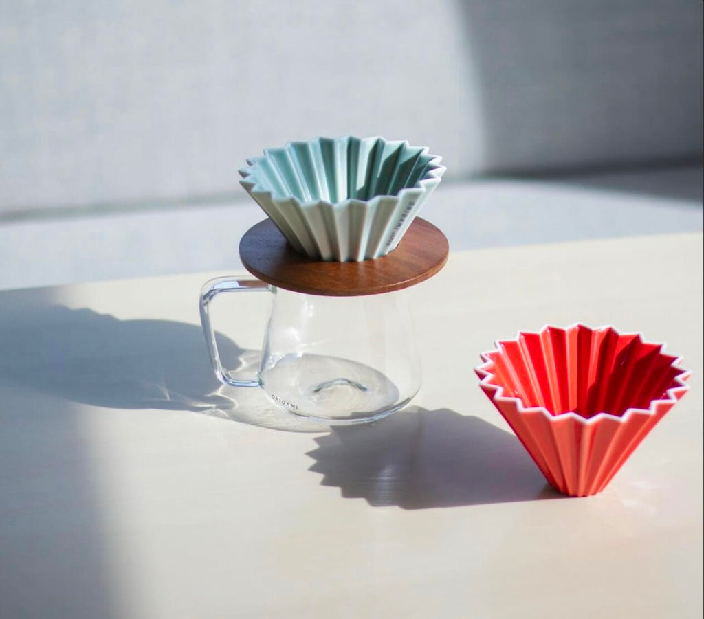 Origami dripper cerámica