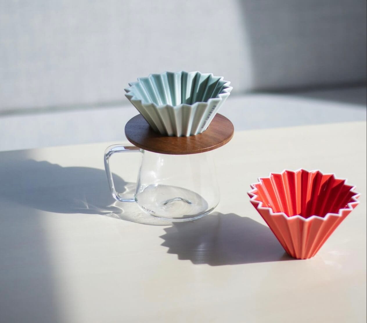 Origami dripper cerámica