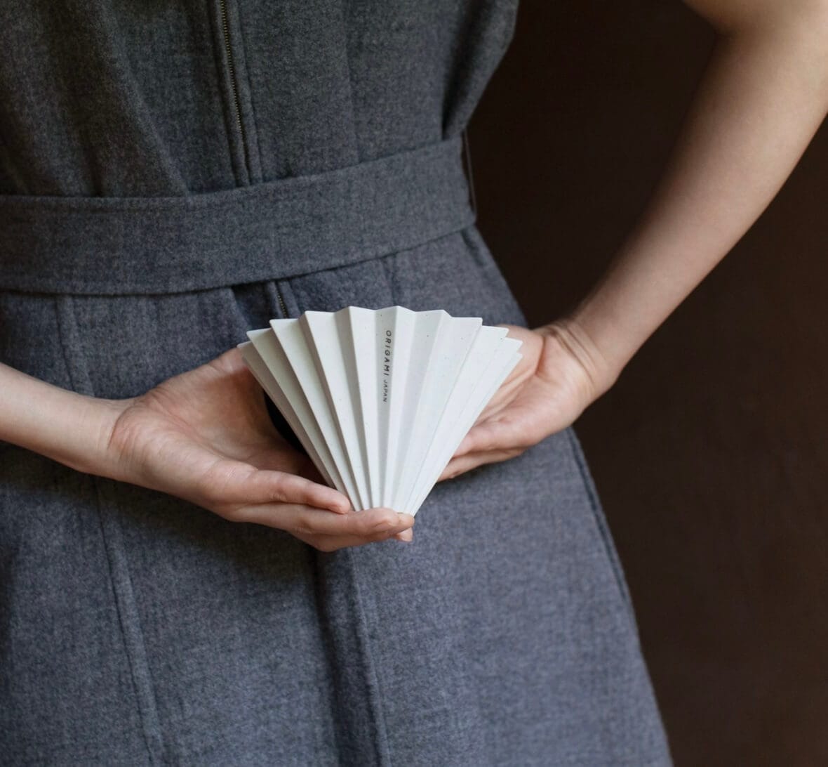 Origami dripper cerámica