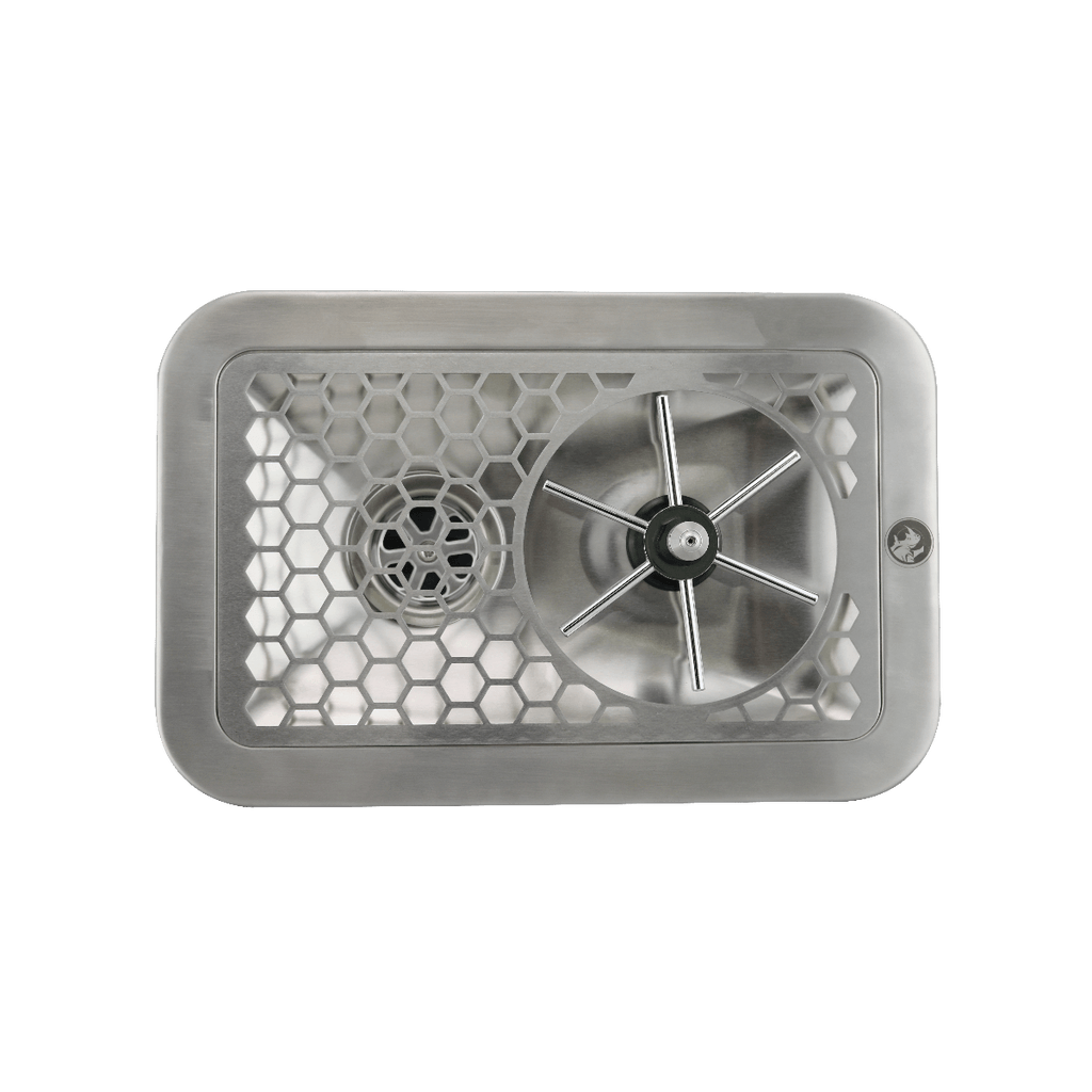 Rhino enjuagador de barra con bandeja